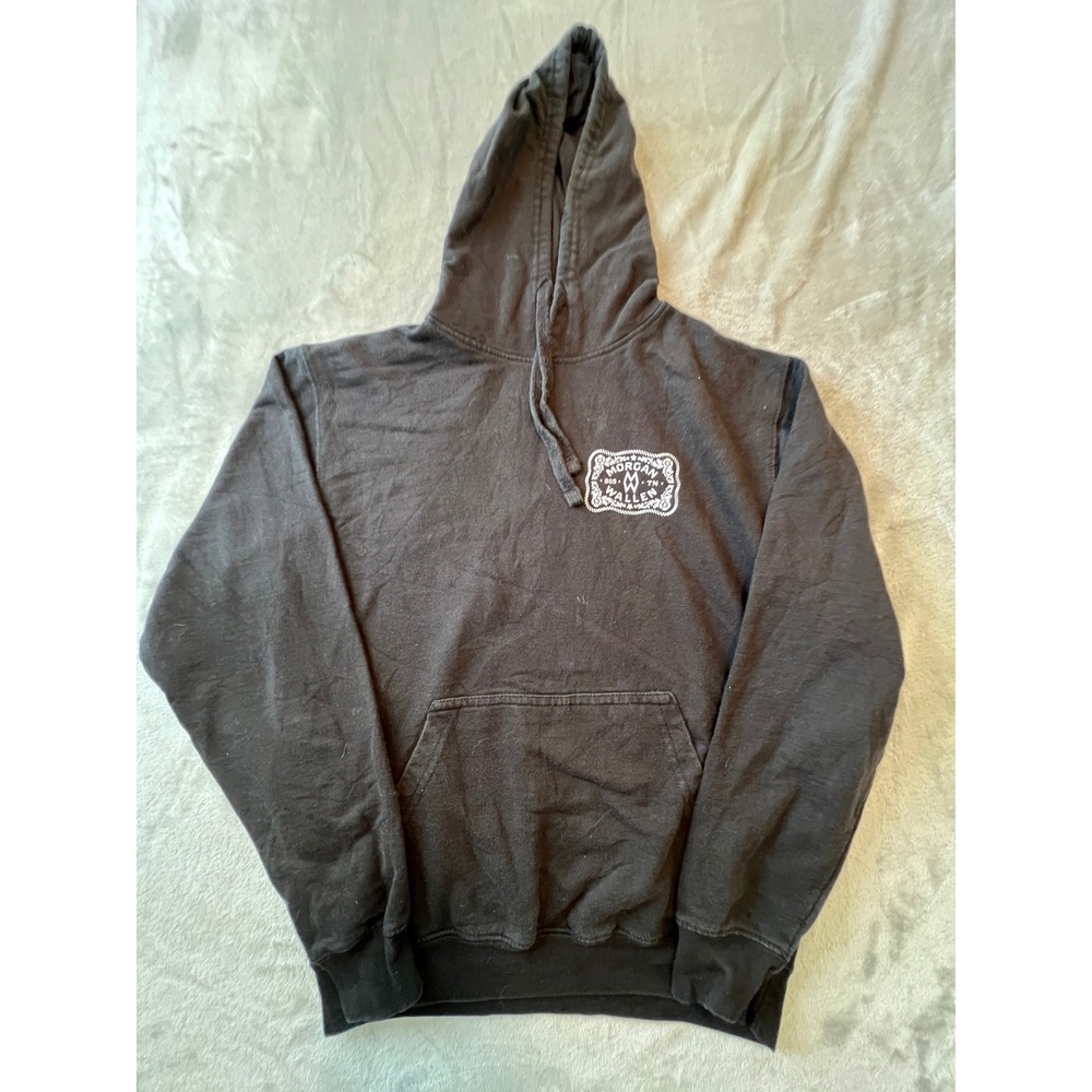 Morgan Wallen Hoodie Women Small Black Dangerous Concert Tour Pullover